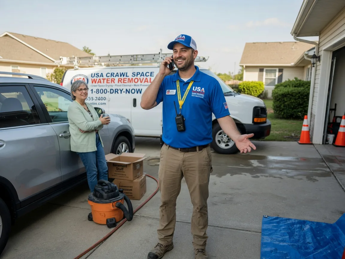 Crawl Space Water Removal Stark City, MO FAQs